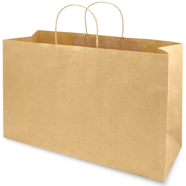 Kraft Bag - Large Boutique Handle (12ct)
