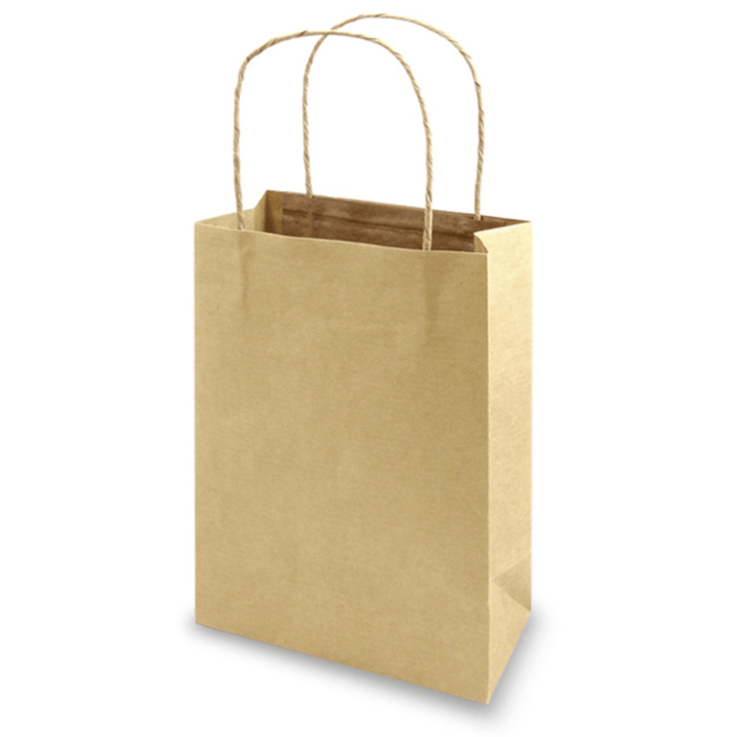 Kraft Bag - Medium Handle (12ct)
