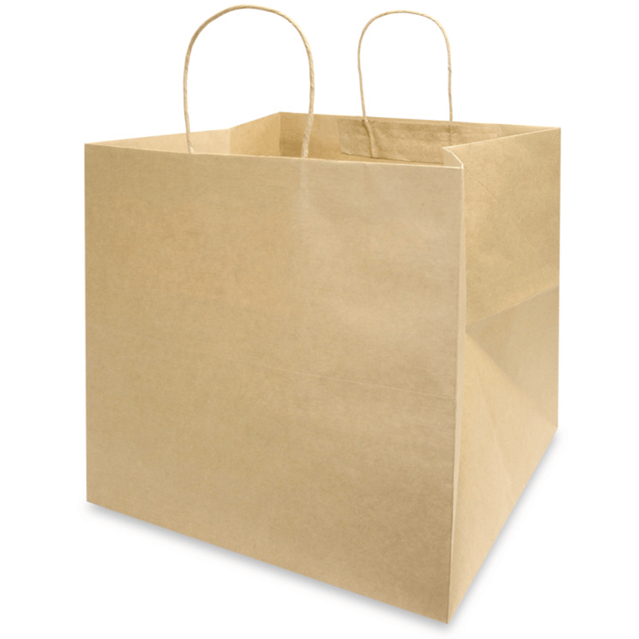 Kraft Bag - Pastry Handle (12ct)