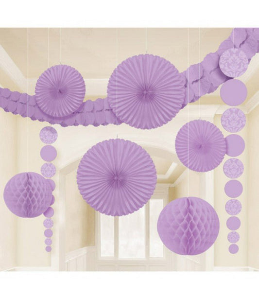 Lavender Room Decorating Kit 9pc