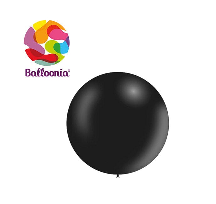 Metallic Black Latex - Balloonia