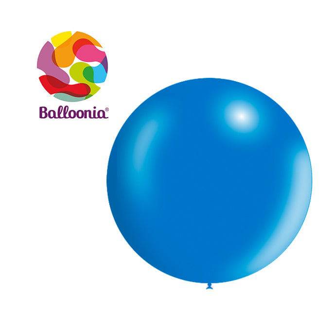 Metallic Blue Latex - Balloonia