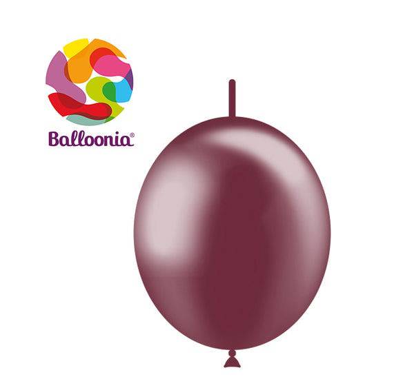 Metallic Burgundy Latex - Balloonia