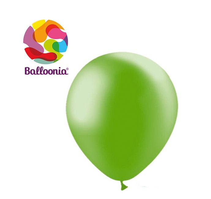 Metallic Green Latex - Balloonia