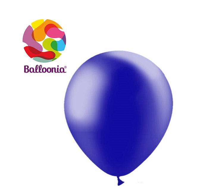 Metallic Navy Latex - Balloonia