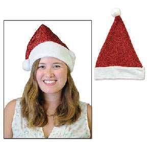 Metallic Santa Hat