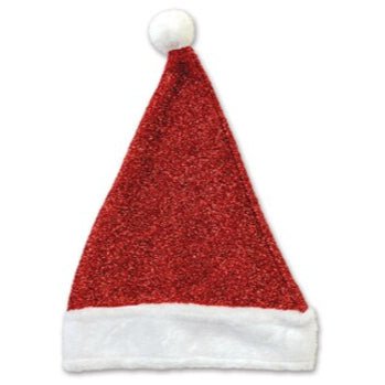 Metallic Santa Hat