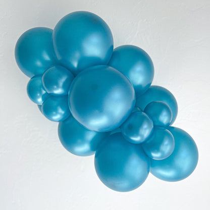 Metallic Teal Latex - Tuftex