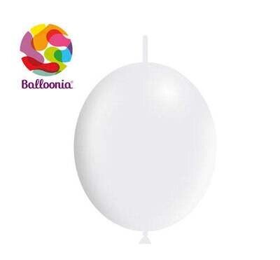 Metallic White Latex - Balloonia