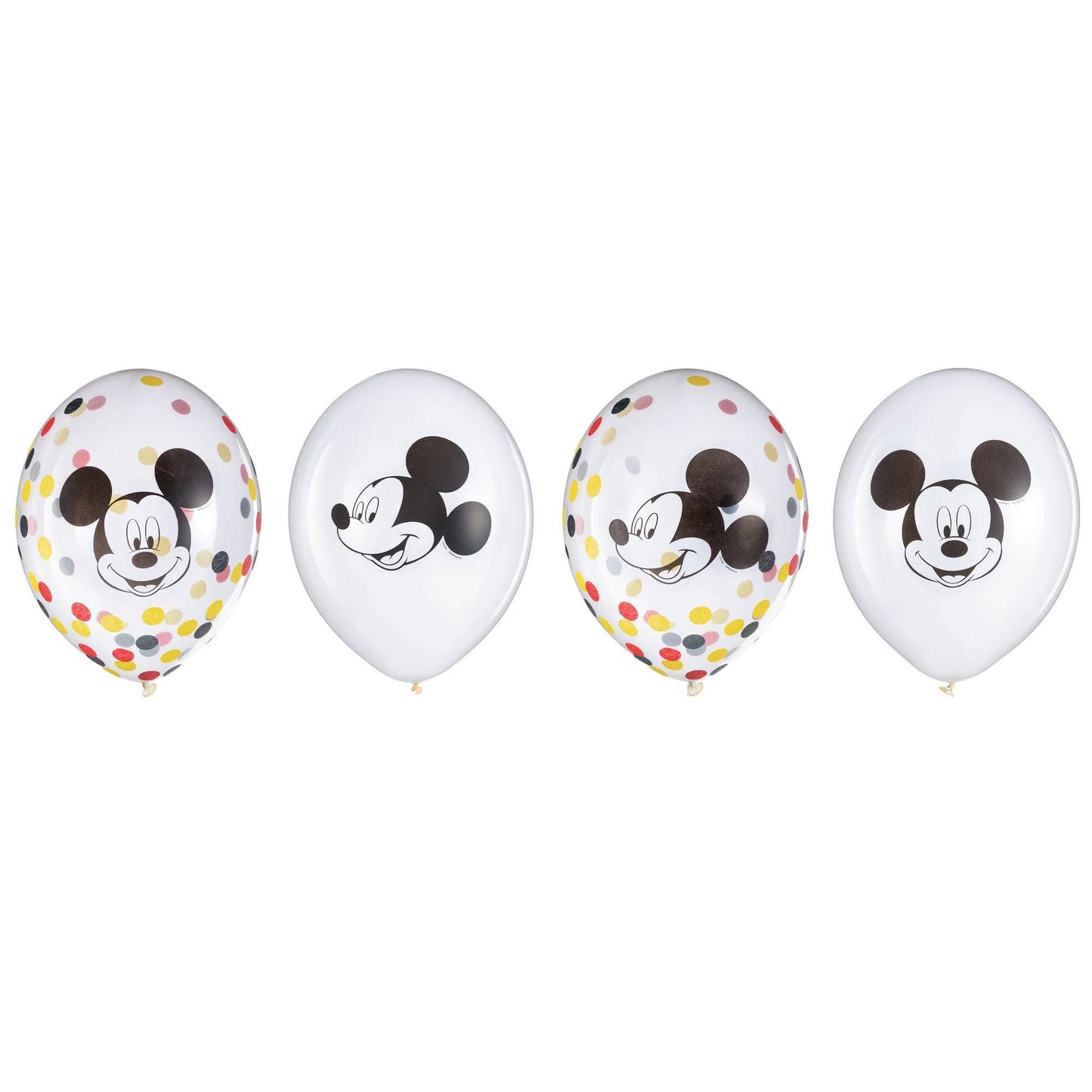 Mickey Mouse Forever Latex Confetti Balloons 3ct - Amscan