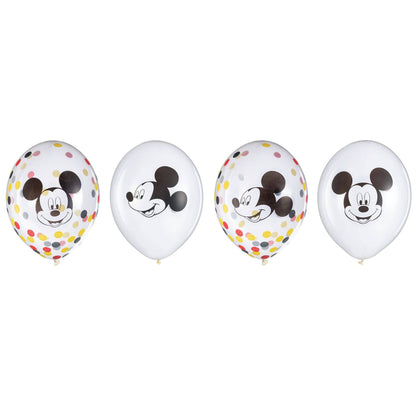 Mickey Mouse Forever Latex Confetti Balloons 3ct - Amscan