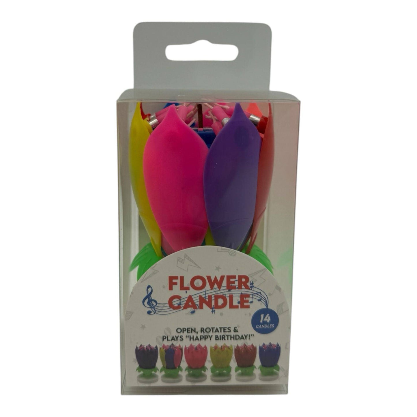 Musical Flower Candle 1ct - Winner Party