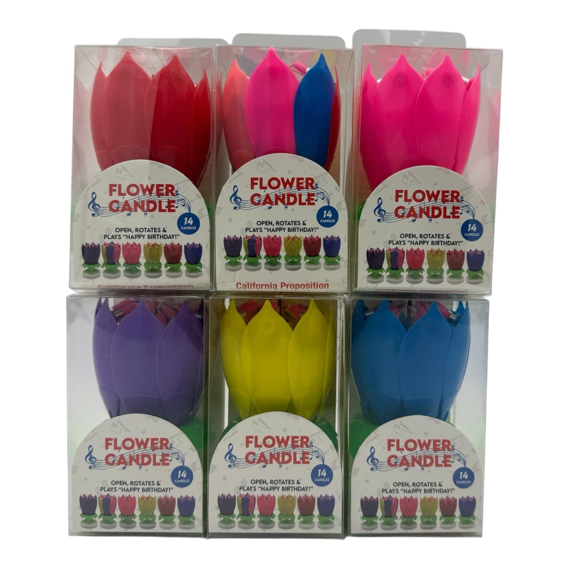 Musical Flower Candle 1ct - Winner Party