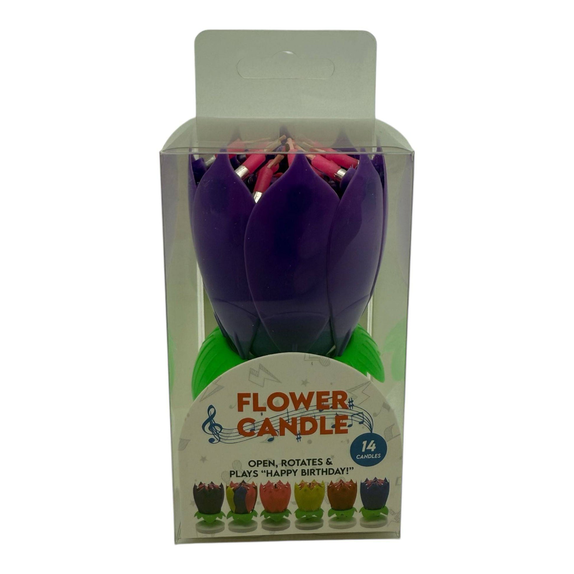 Musical Flower Candle 1ct - Winner Party