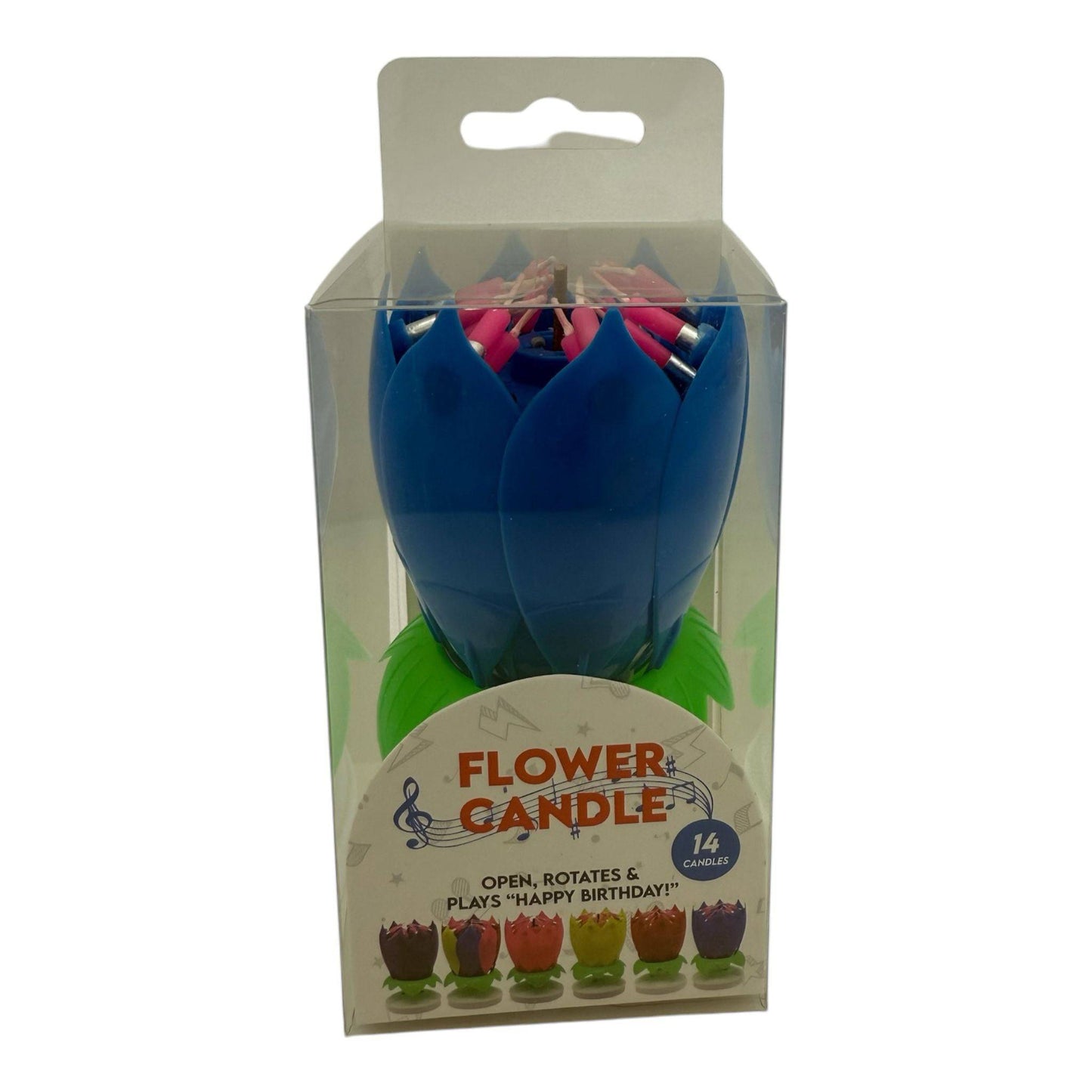 Musical Flower Candle 1ct - Winner Party