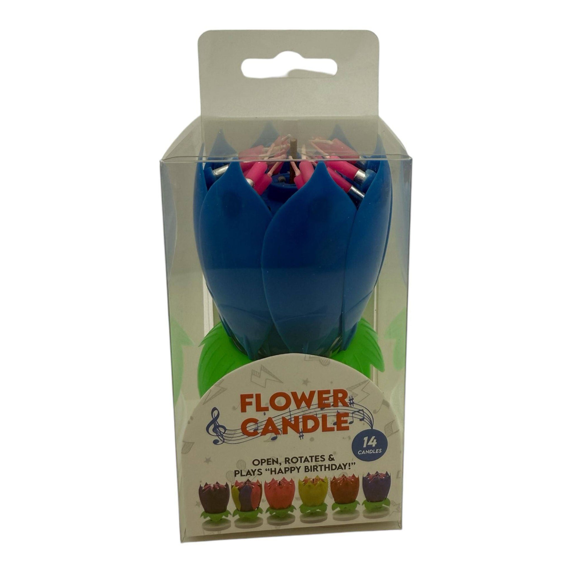 Musical Flower Candle 1ct - Winner Party