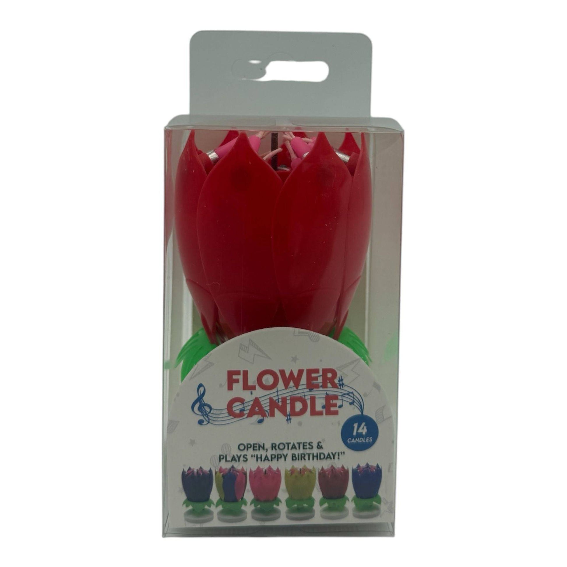 Musical Flower Candle 1ct - Winner Party