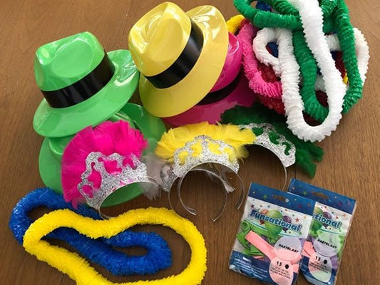 New Year's Dinner Party For 8 Neon Fedora - KIT