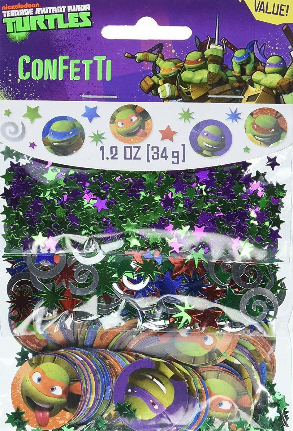 Ninja Turtles Confetti 361828 - Amscan