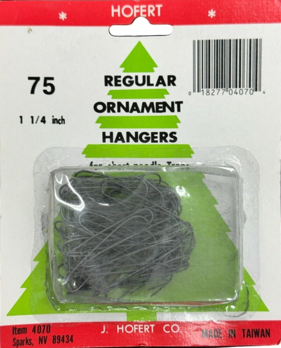 Ornament Hooks - Regular - 75ct