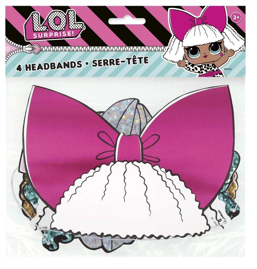 Paper Headband - LOL Surprise (4ct)