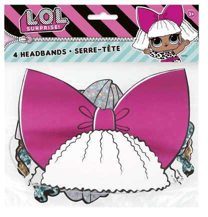 Paper Headband - LOL Surprise (4ct)
