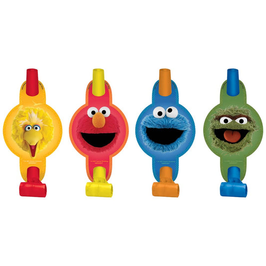Party Blowers - Sesame Street Everyday (8ct)