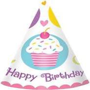 Party Hats - Sweet Treats (8ct)