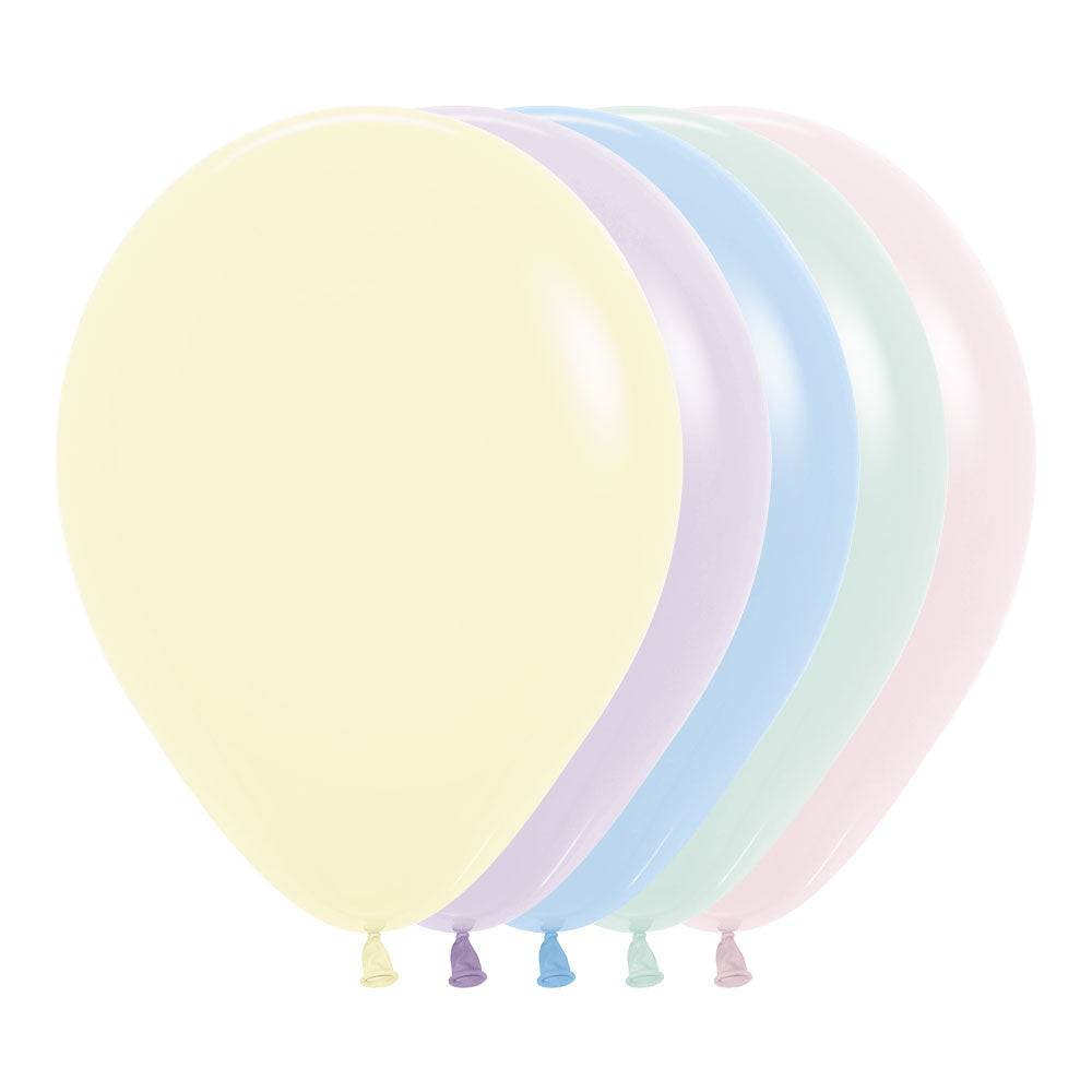 Pastel Matte Assorted Latex - Sempertex