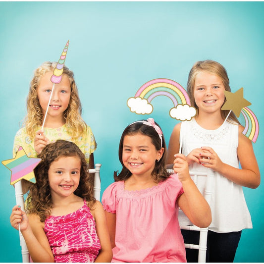 Photo Booth Props - Unicorn Sparkle (10ct)
