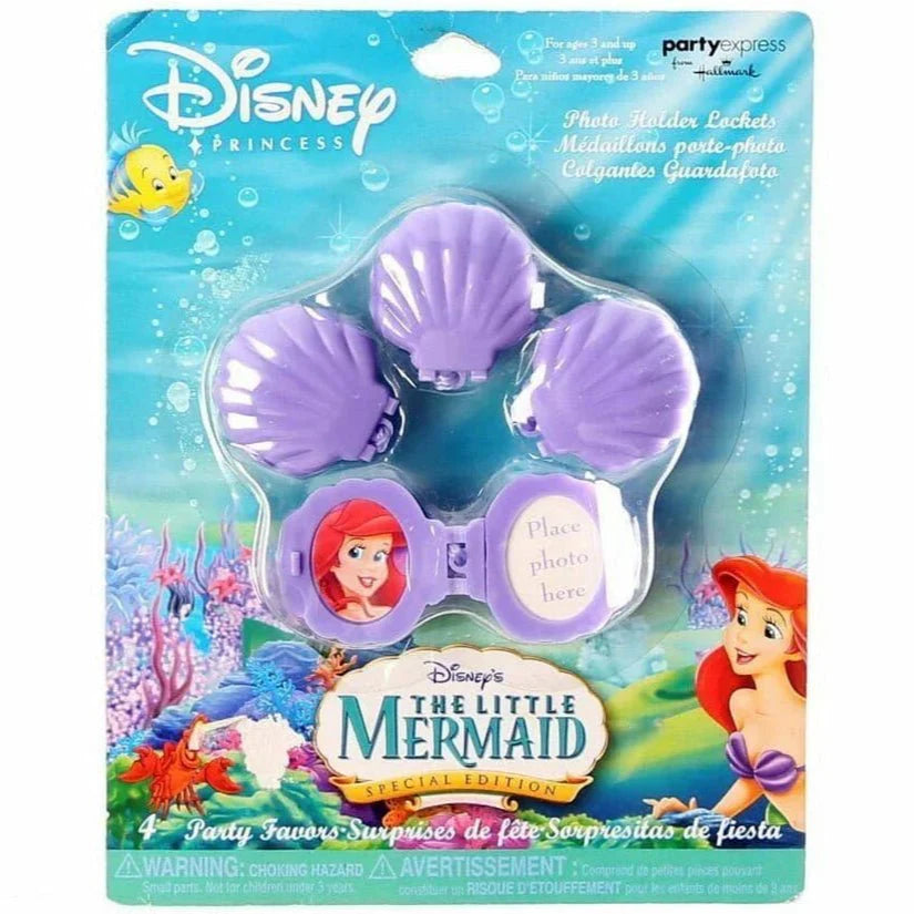 Photo Holder Lockets - The Little Mermaid (4ct)