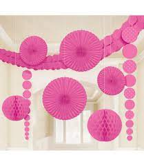 Pink Room Decorating Kit 9pc