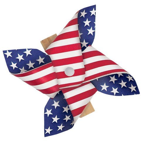 Pinwheel Clips - American Flag (8ct)