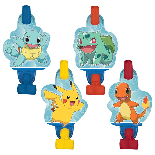 Pokemon™ Blowouts 8ct - Amscan