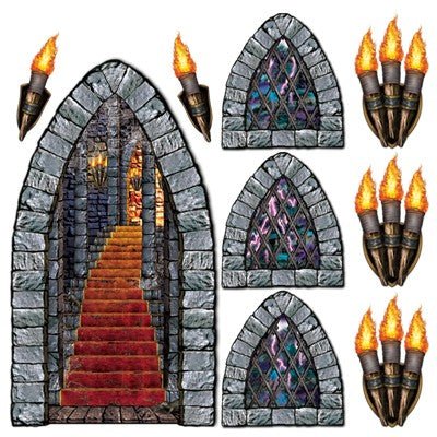 Props - Stairway, Window, and Torch