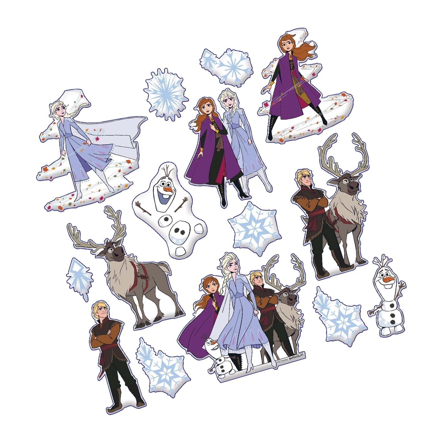 Puffy Stickers - Disney Frozen 2 (15ct)