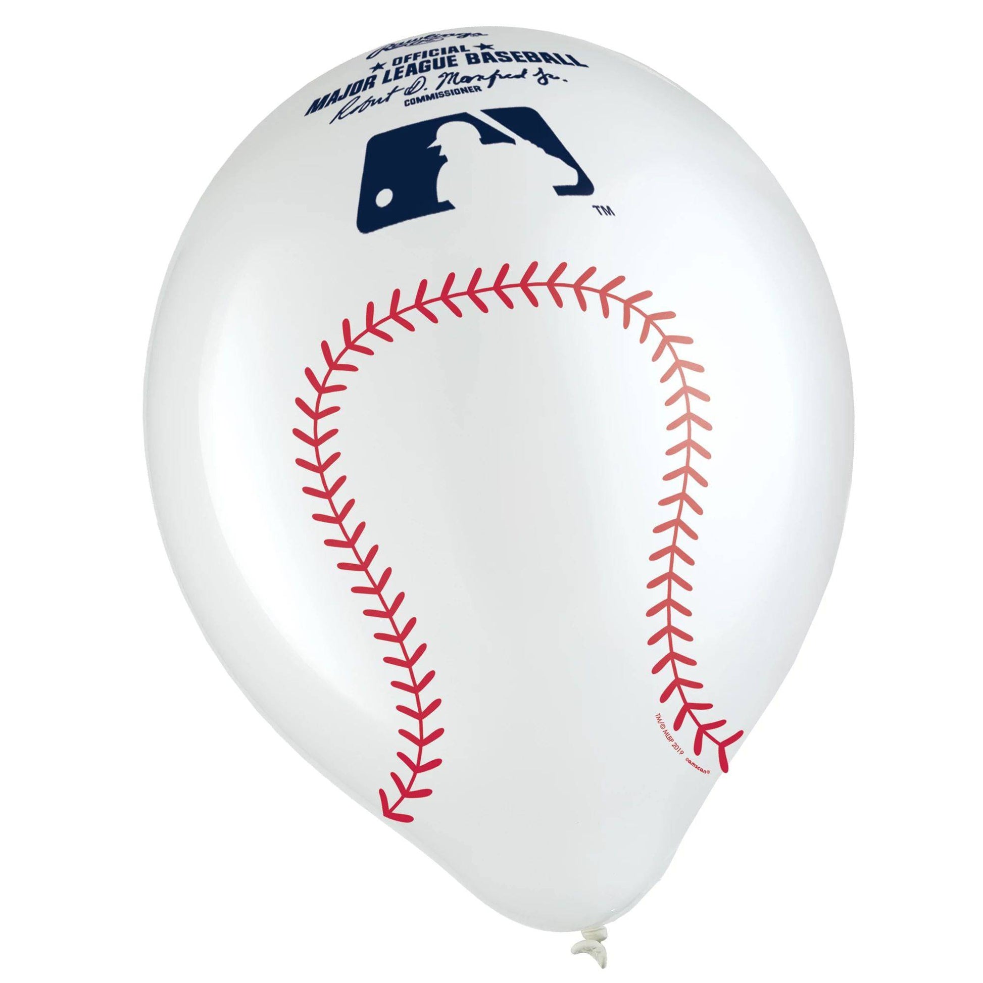 Rawlings Major League Baseball Printed Latex Balloons - Amscan