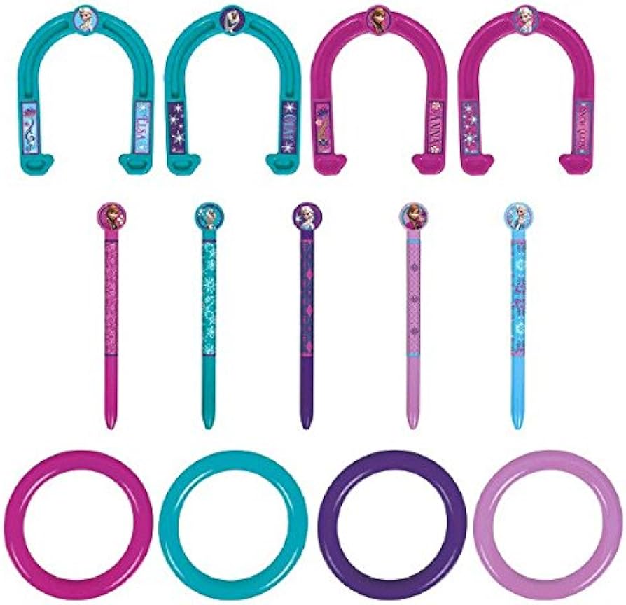 Ring Toss & Horseshoes Game - Disney Frozen