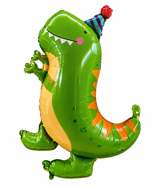 30" Dinosaur Foil Balloon - Winner Party