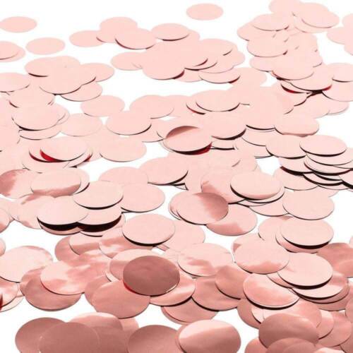 Rose Gold Foil Confetti - 1" - 2.25oz - Winner Party