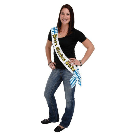 Satin Sash - Beer Garden Babe