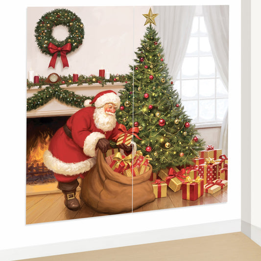 Scene Setter - Vintage Santa (2ct)