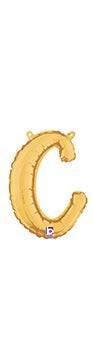 Script Letter C - Gold