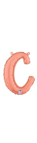 Script Letter C - Rose Gold