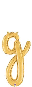 Script Letter G - Gold