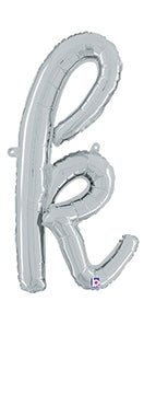 Script Letter K - Silver