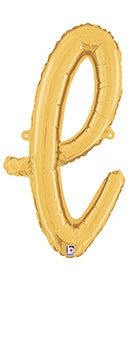 Script Letter L - Gold