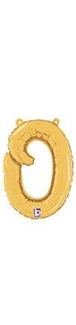 Script Letter O - Gold