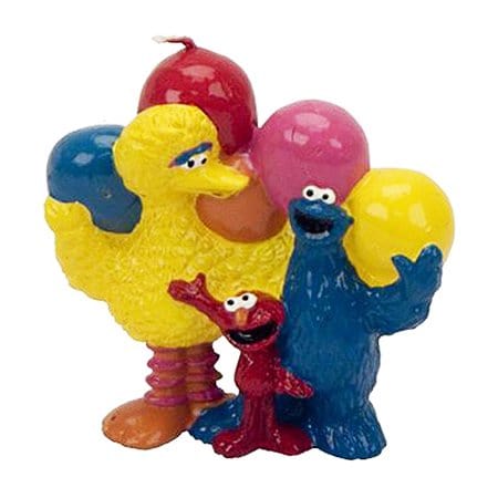 Sesame Street Sculpted Cake Candle (1ct)