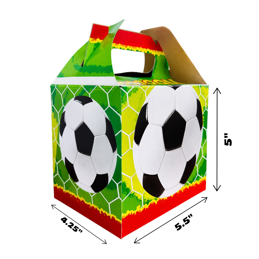 5.5" Treat Boxes - Soccer (6ct)